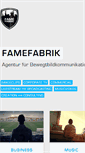 Mobile Screenshot of famefabrik.net